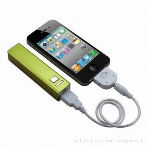 Power bank with 2200mAh capacity